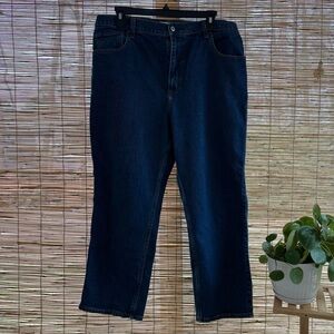 Abercrombie & Fitch Dark Blue Straight Leg Jeans